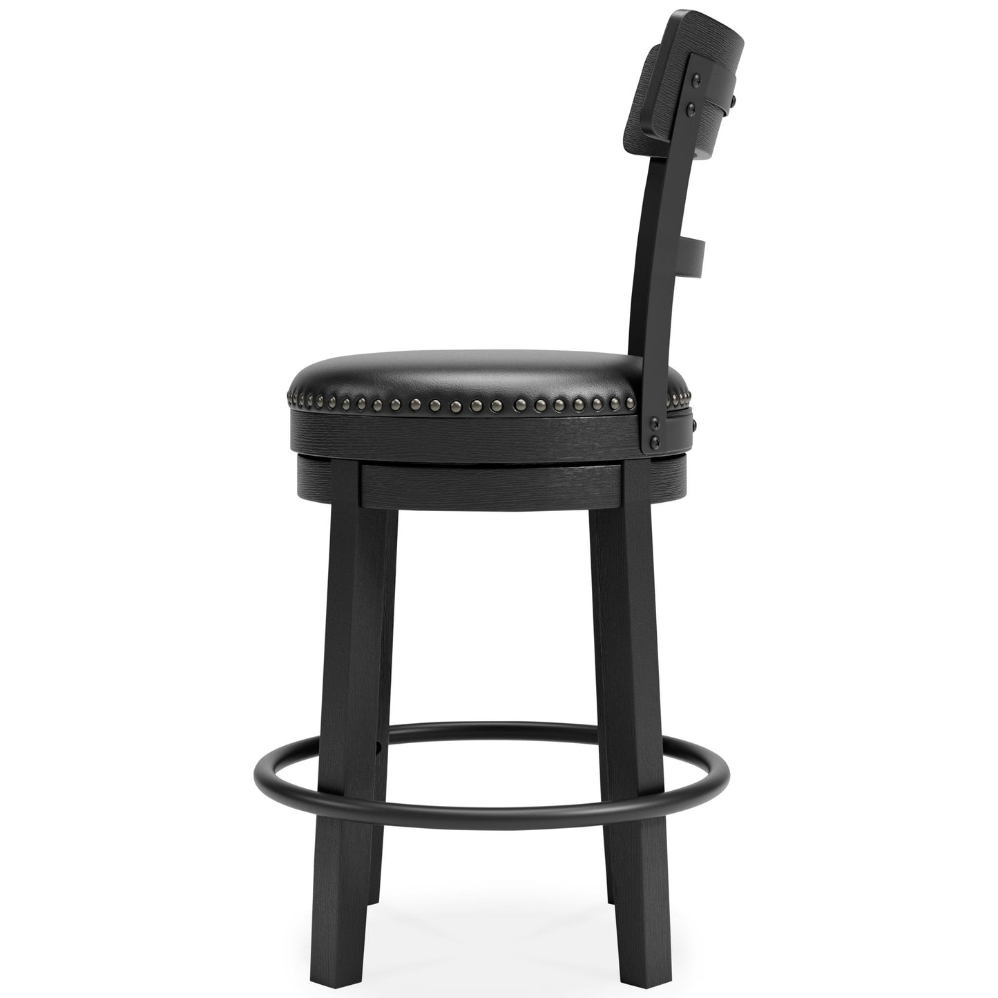 Valebeck - Full Back Swivel Stool - Hornell Furniture Outlet