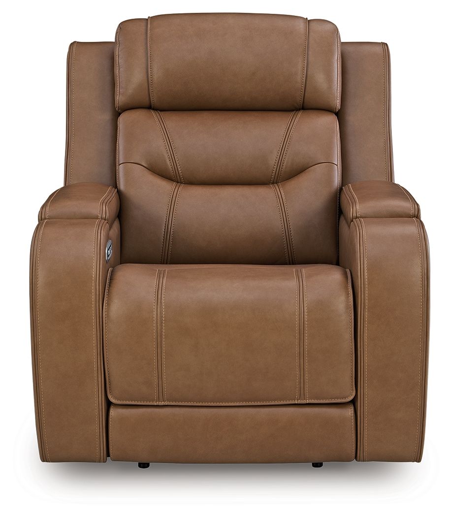 Knightington - Power Recliner With Audio Seating - Hornell Furniture Outlet