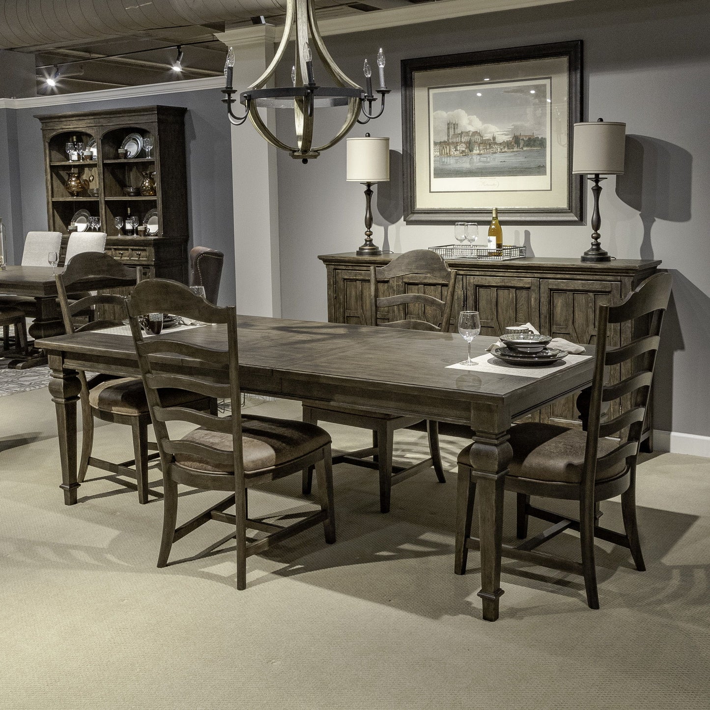 Paradise Valley - Rectangular Table Set - Hornell Furniture Outlet