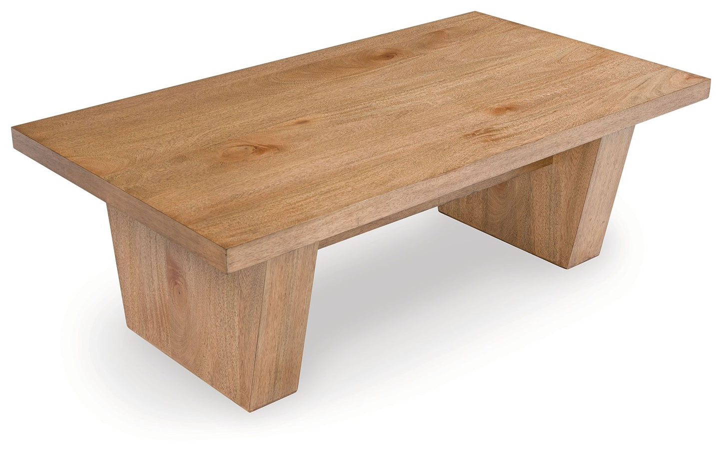Kristiland - Light Brown - Rectangular Cocktail Table - Hornell Furniture Outlet