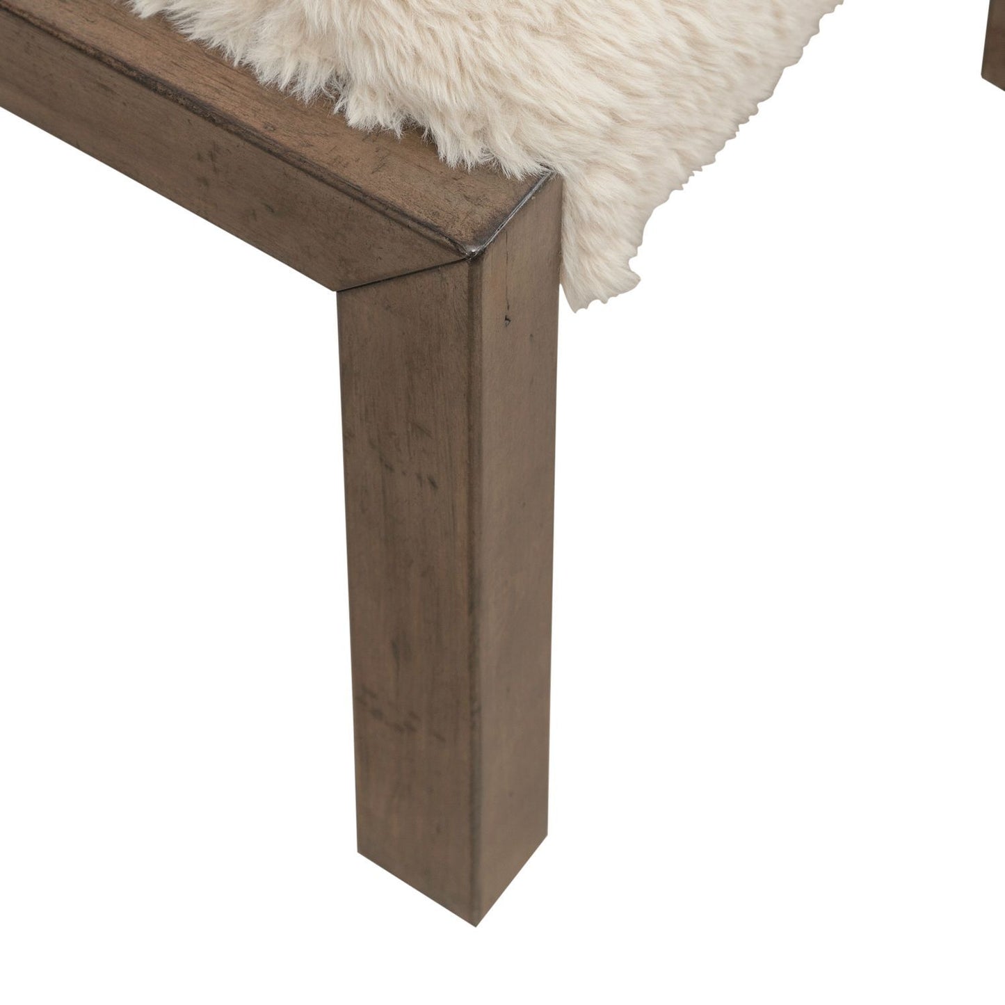 Broadmore - Upholstered Console Stool - Brown - Hornell Furniture Outlet