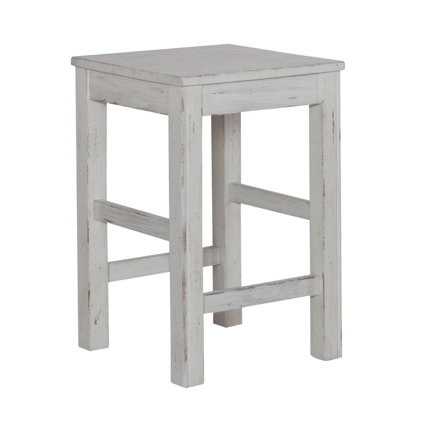 River Place - Console Stool - White - Hornell Furniture Outlet