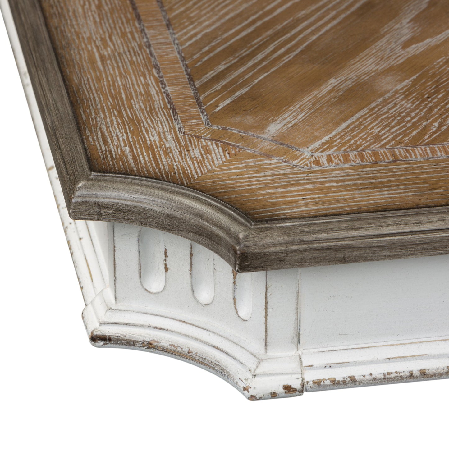 Abbey Park - Trestle Table - White - Hornell Furniture Outlet