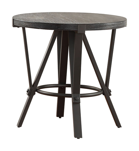 Portland - End Table - Gray - Hornell Furniture Outlet