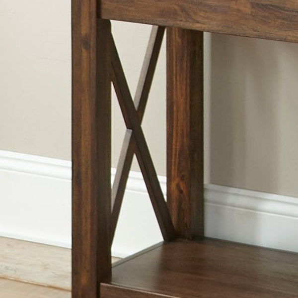 Lenka - Sofa Table - Brown - Hornell Furniture Outlet