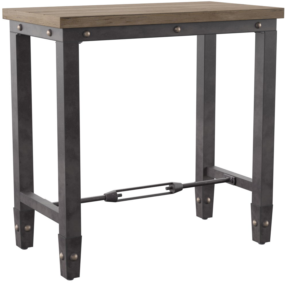 Jersey - Chairside End Table - Brown - Hornell Furniture Outlet