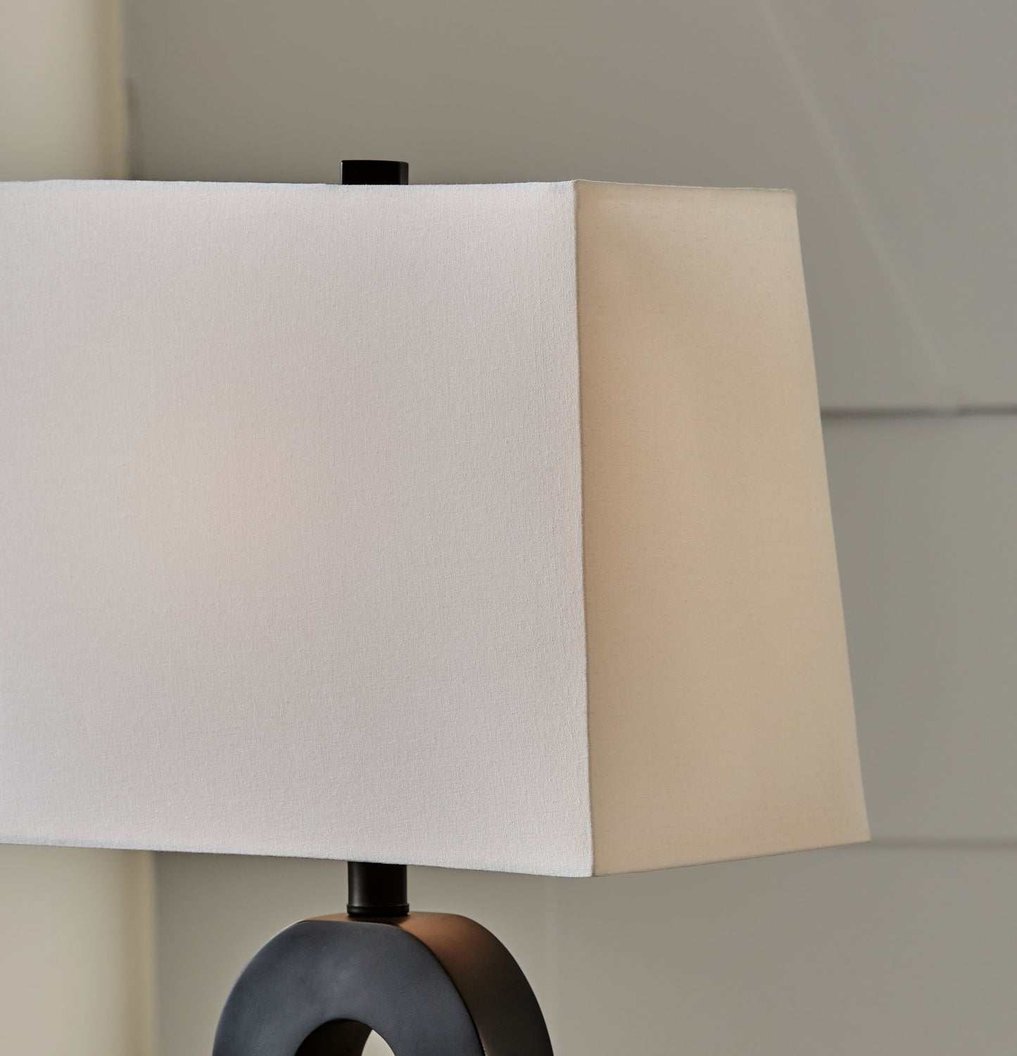 Markellton - Black - Poly Table Lamp (Set of 2) - Hornell Furniture Outlet