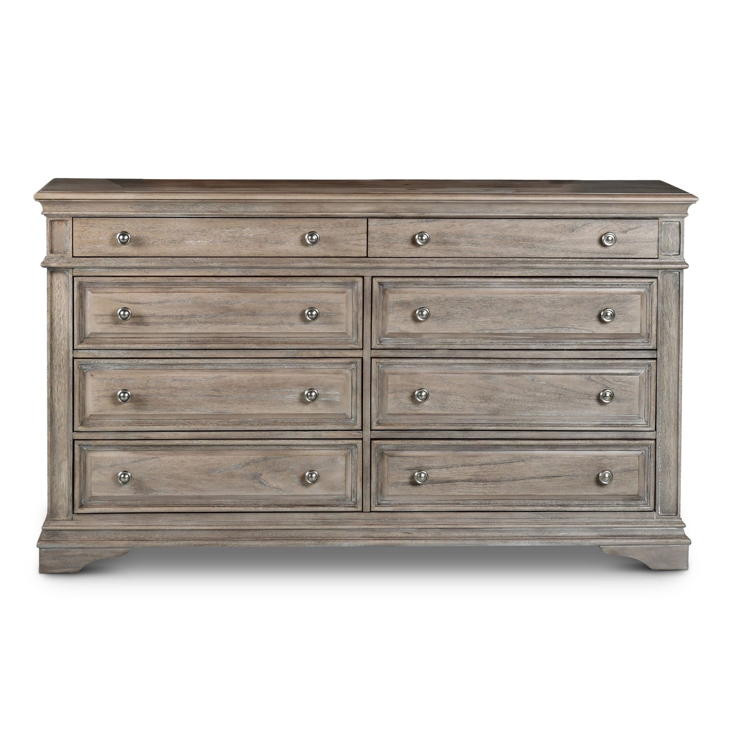 Highland Park - Dresser Driftwood - Gray - Hornell Furniture Outlet