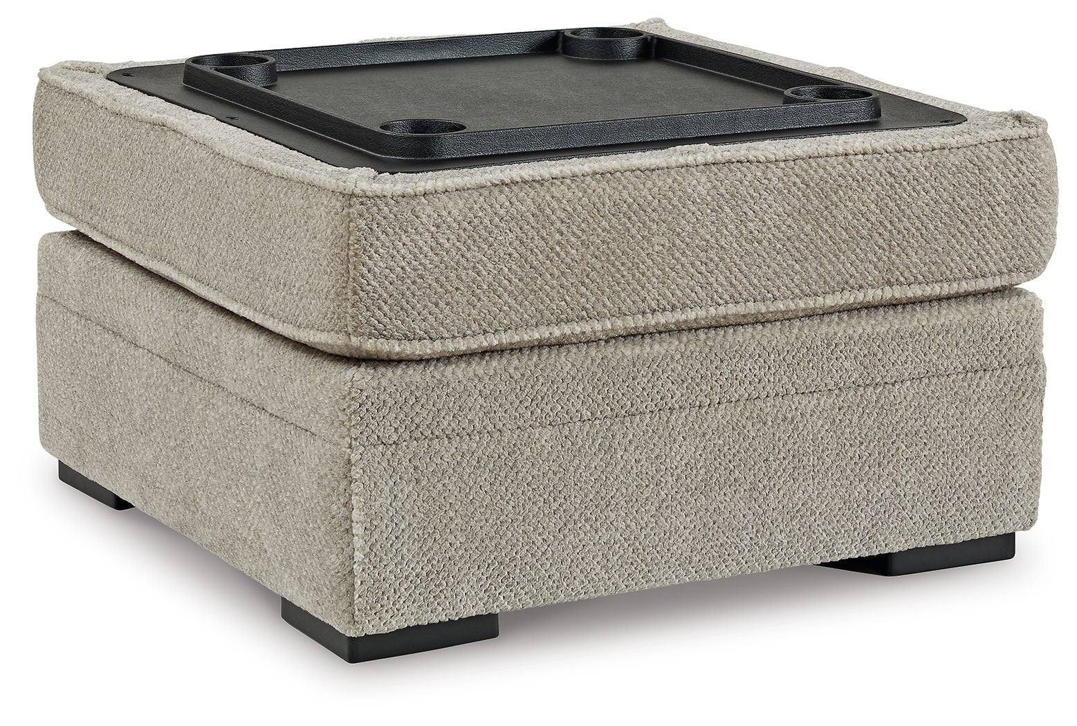 Calnita - Sisal - Ottoman With Storage - Hornell Furniture Outlet