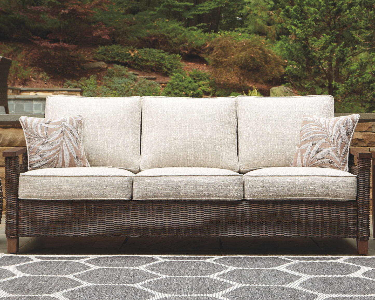 Paradise Trail - Medium Brown - 3 Pc. - Lounge Set - Hornell Furniture Outlet