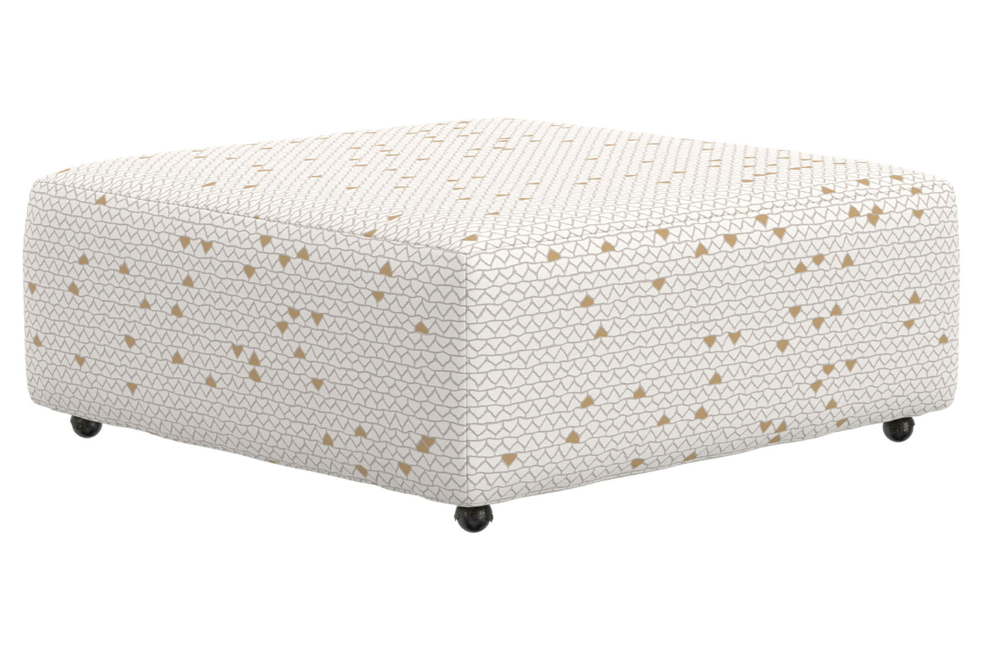 Sanctuary - Castered Cocktail Ottoman - Chalk - Hornell Furniture Outlet