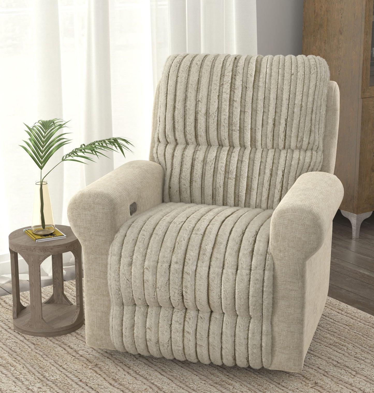 Foxy - Power Lay Flat Recliner With Zero Gravity - Hornell Furniture Outlet