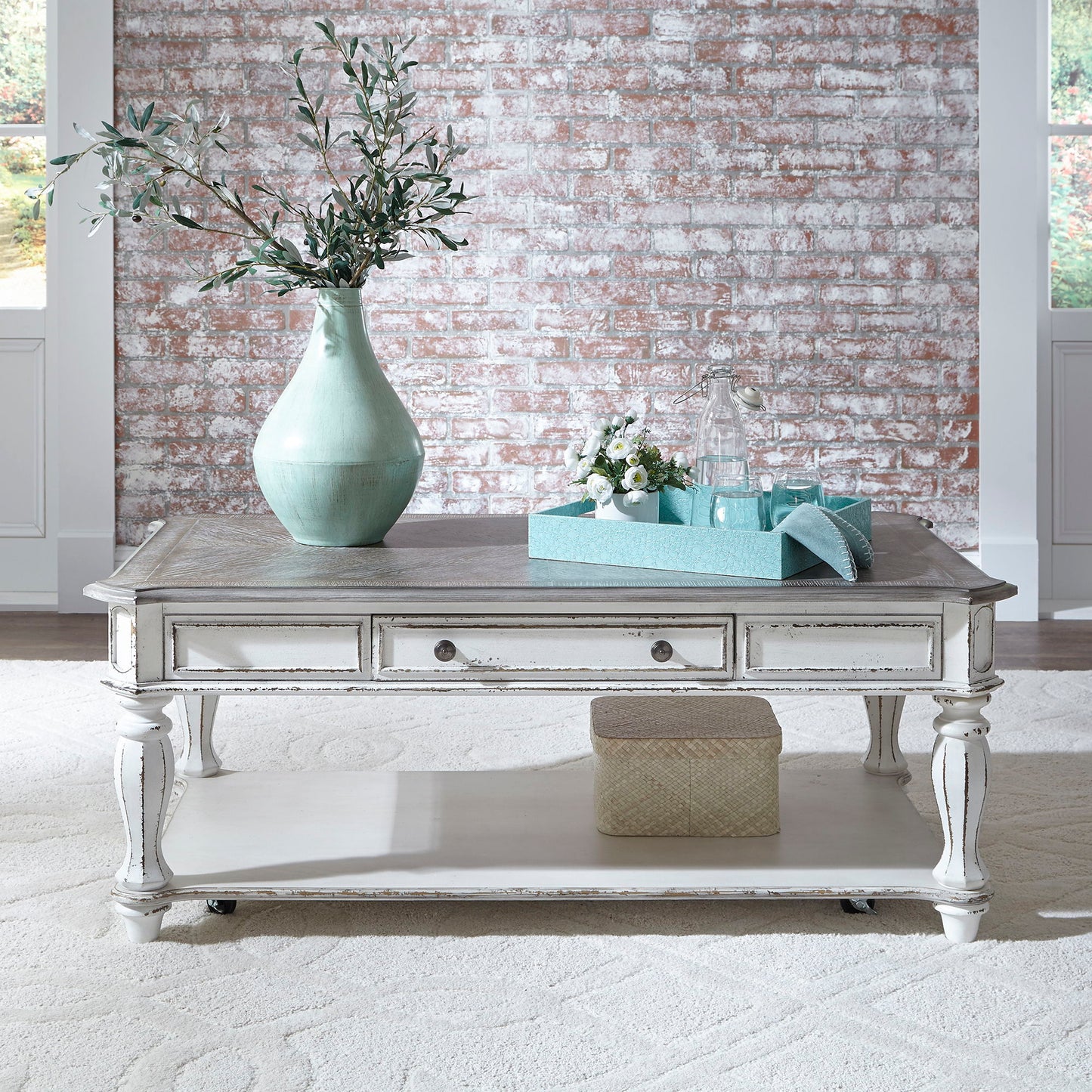 Magnolia Manor - Table Set - Hornell Furniture Outlet