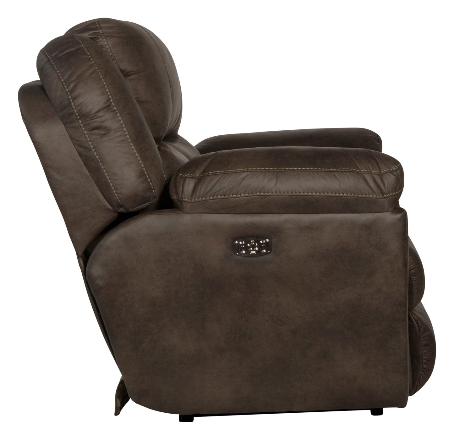 Ferrington - Power Lay Flat Recliner with Power Adjustable Headrest & Lumbar - Hornell Furniture Outlet
