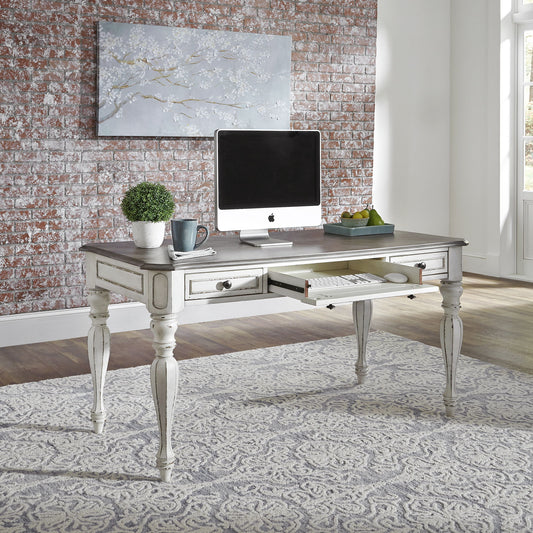 Magnolia Manor - Writing Desk - White - Hornell Furniture Outlet
