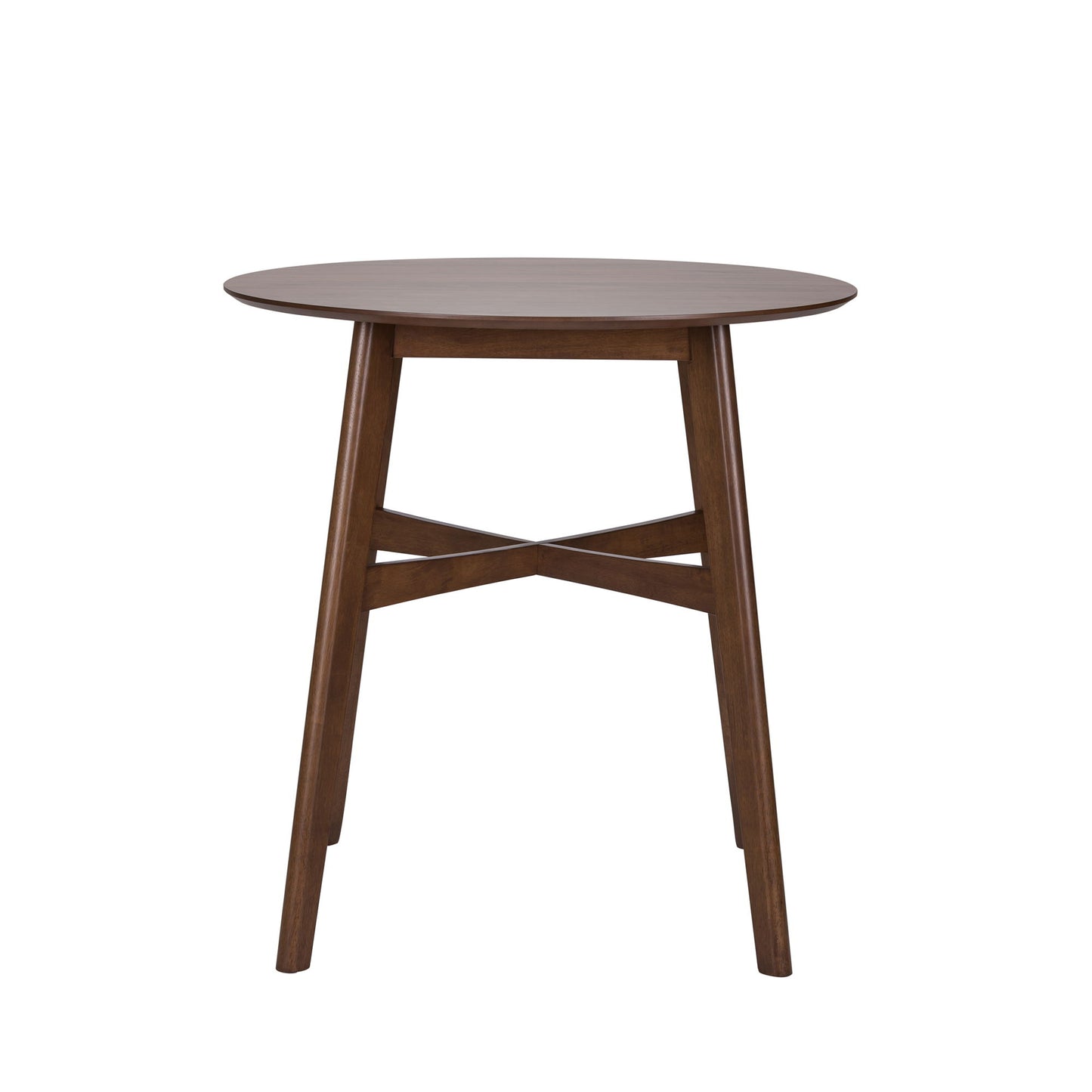 Space Savers - 5 Piece Gathering Table Set - Dark Brown - Hornell Furniture Outlet