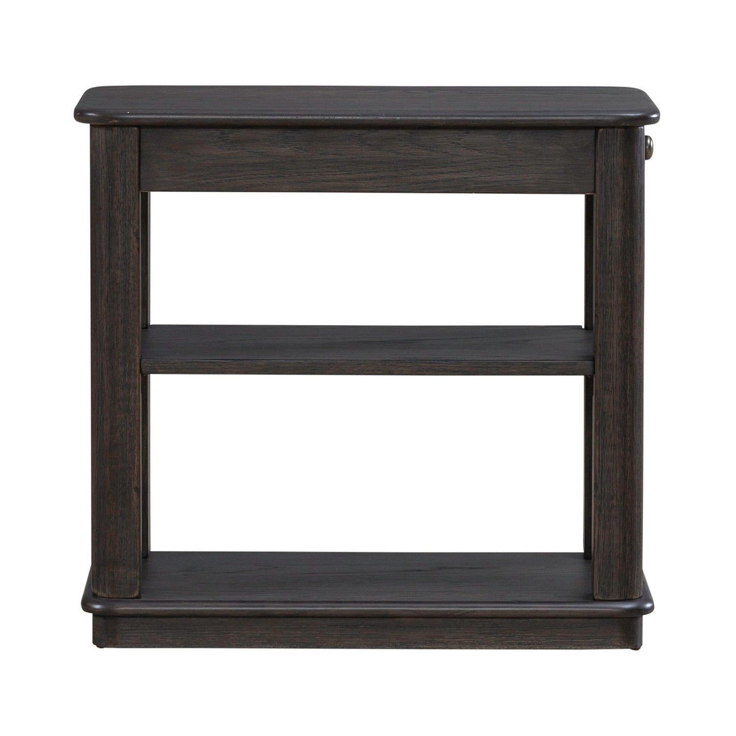 Wallace - Chair Side Table - Brown - Hornell Furniture Outlet