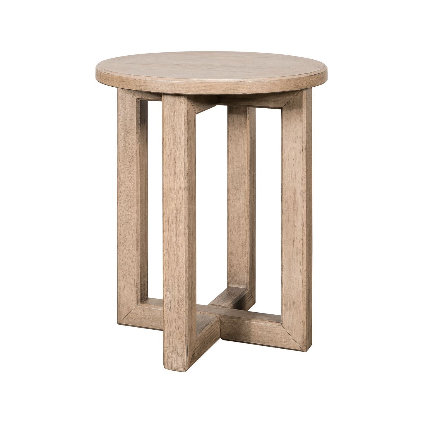 Proximity Place - Chairside Table - Light Brown - Hornell Furniture Outlet