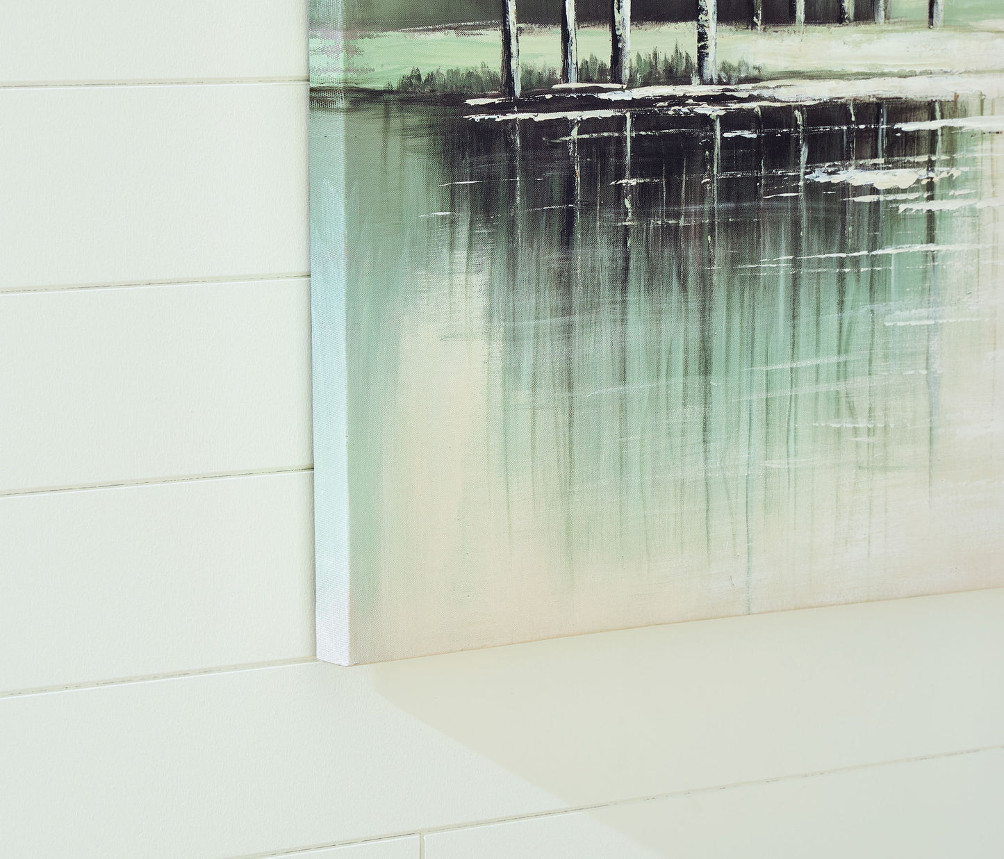 Garlenridge - Green / Tan / White - Wall Art - Hornell Furniture Outlet