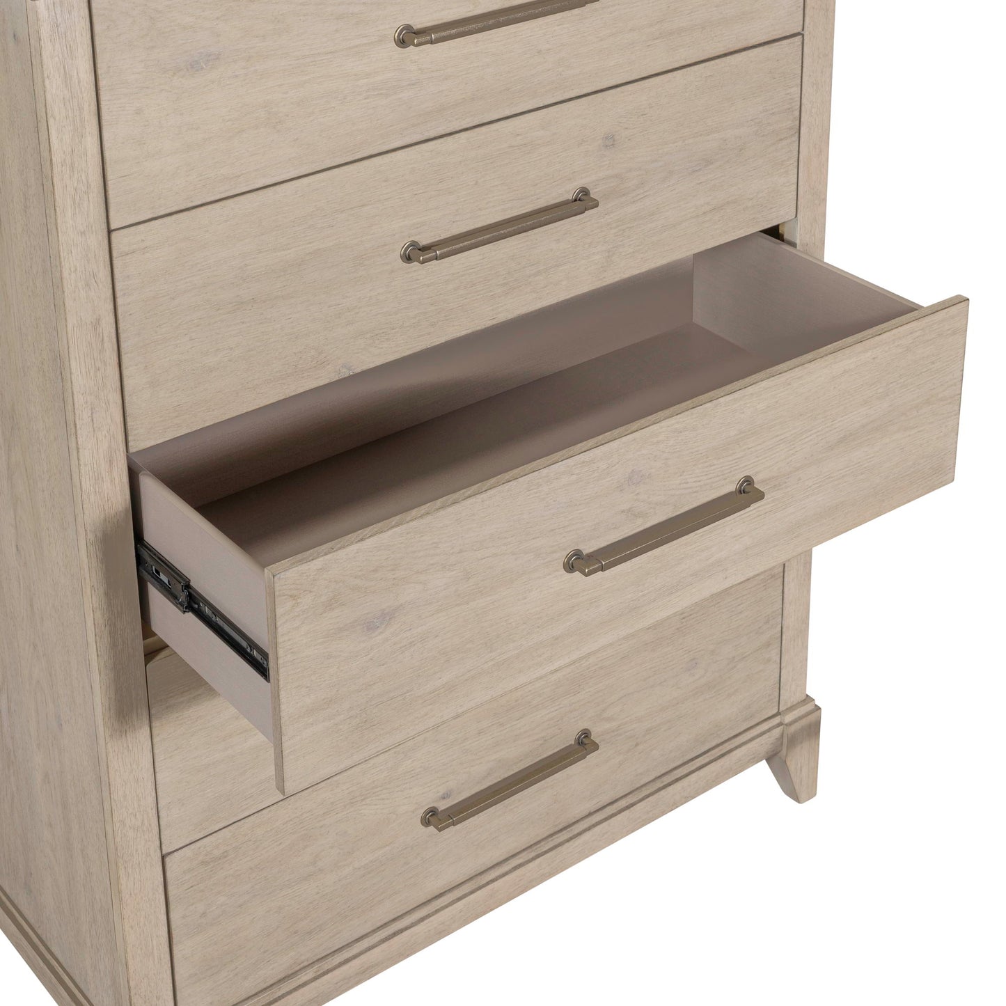 New Haven - 5 Drawer Chest - White - Hornell Furniture Outlet