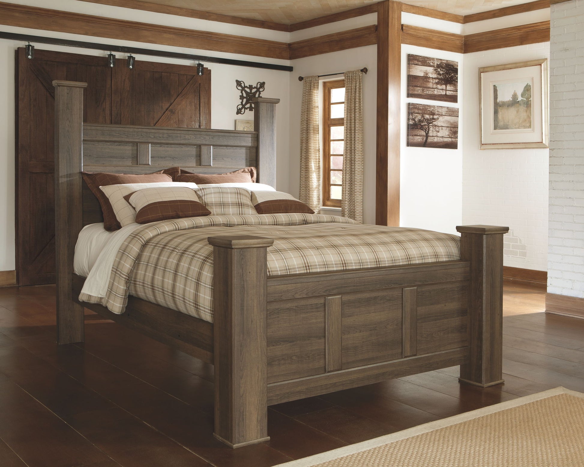 Juararo - Poster Bedroom Set - Hornell Furniture Outlet