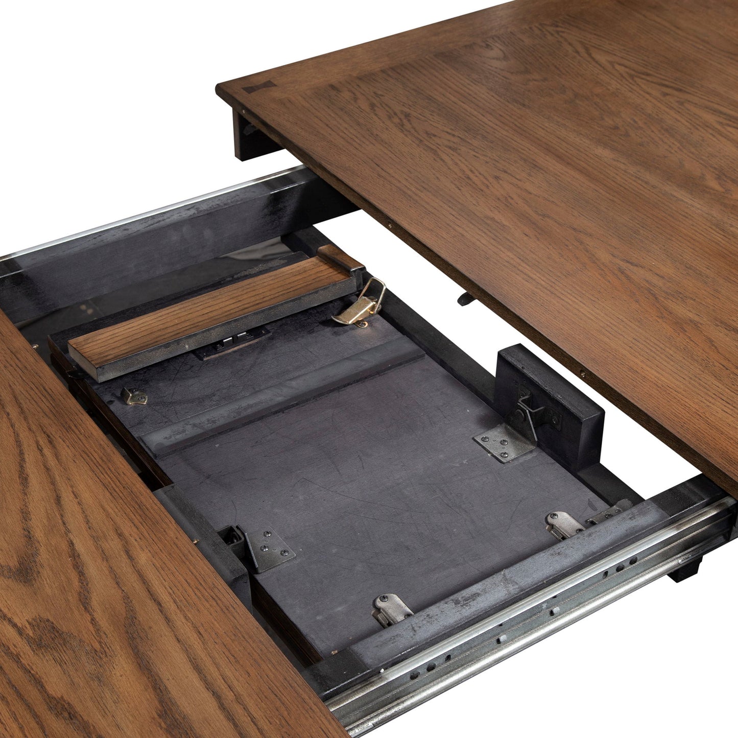 Santa Rosa - Rectangular Leg Table - Light Brown - Hornell Furniture Outlet