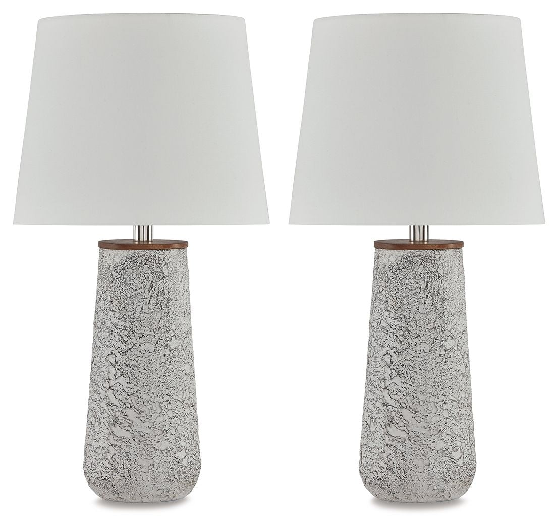 Chaston - Metal Table Lamp (Set of 2) - Hornell Furniture Outlet