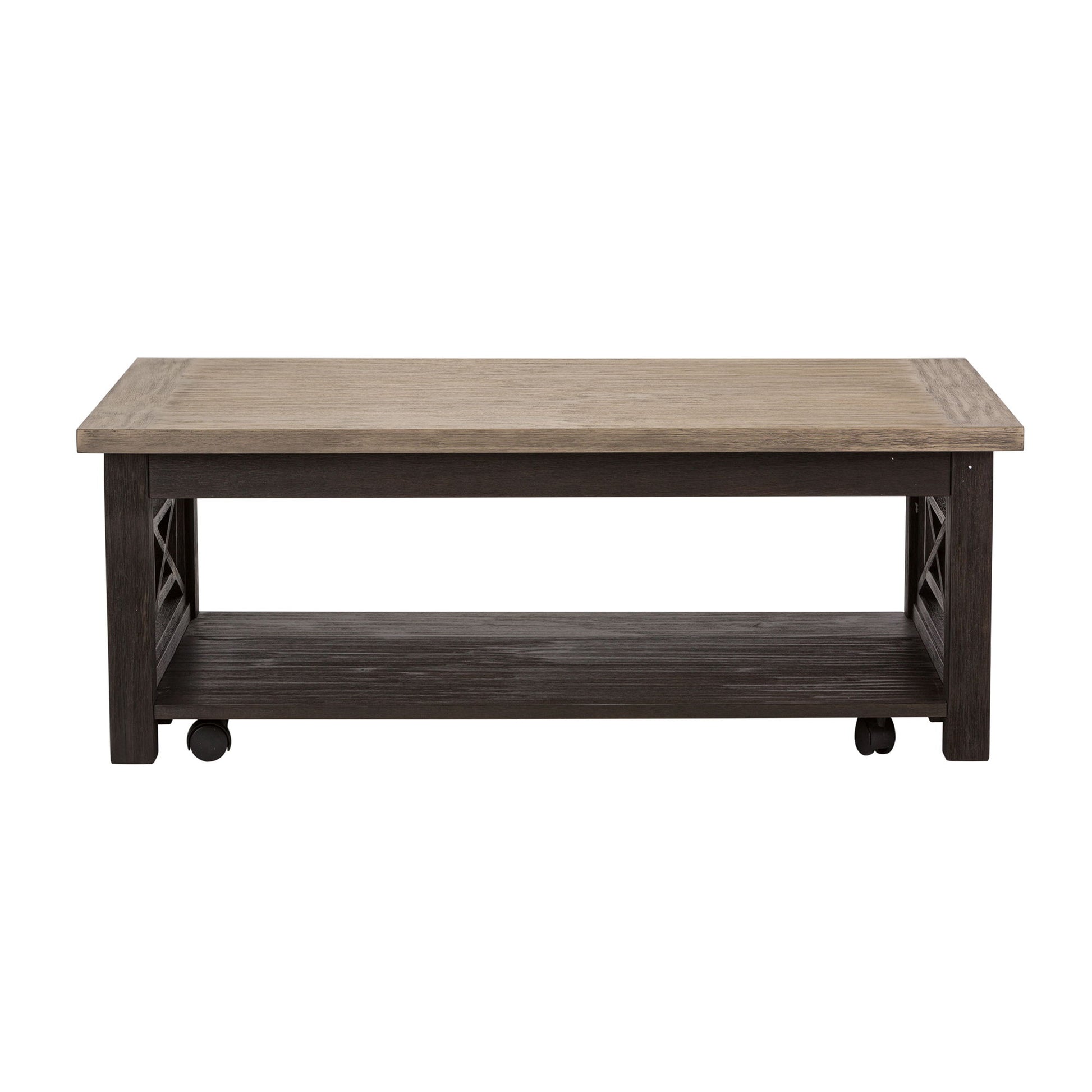 Heatherbrook - Cocktail Table - Black - Hornell Furniture Outlet