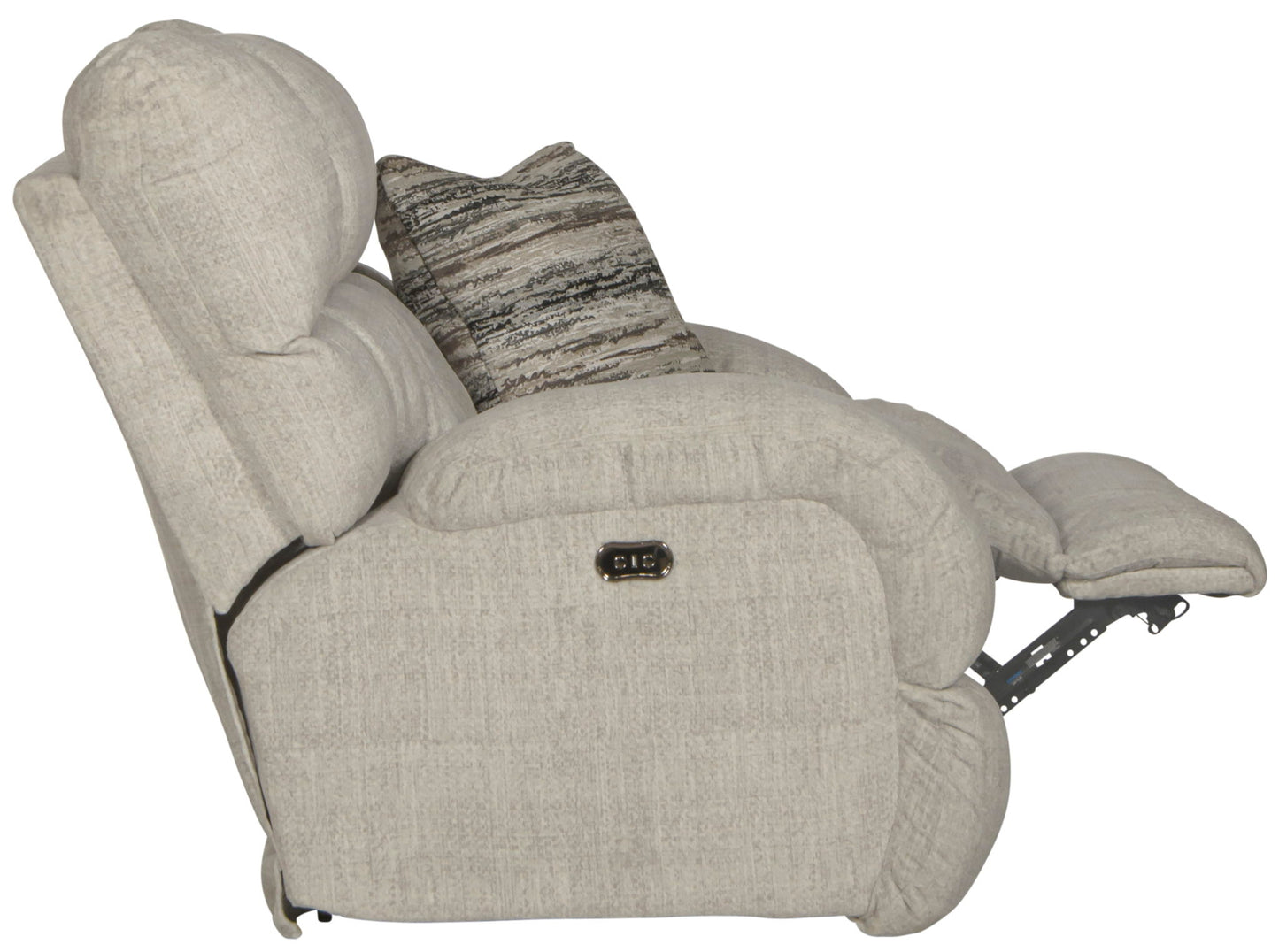 Ashland - Power Lay Flat Recliner - Hornell Furniture Outlet
