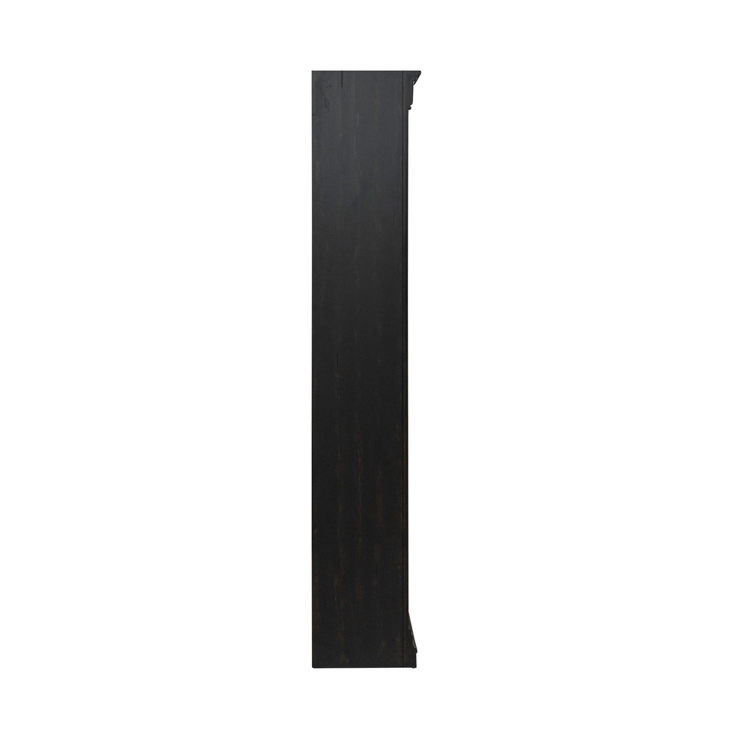 Meritage - 2 Piece Bunching Bookcase - Black - Hornell Furniture Outlet