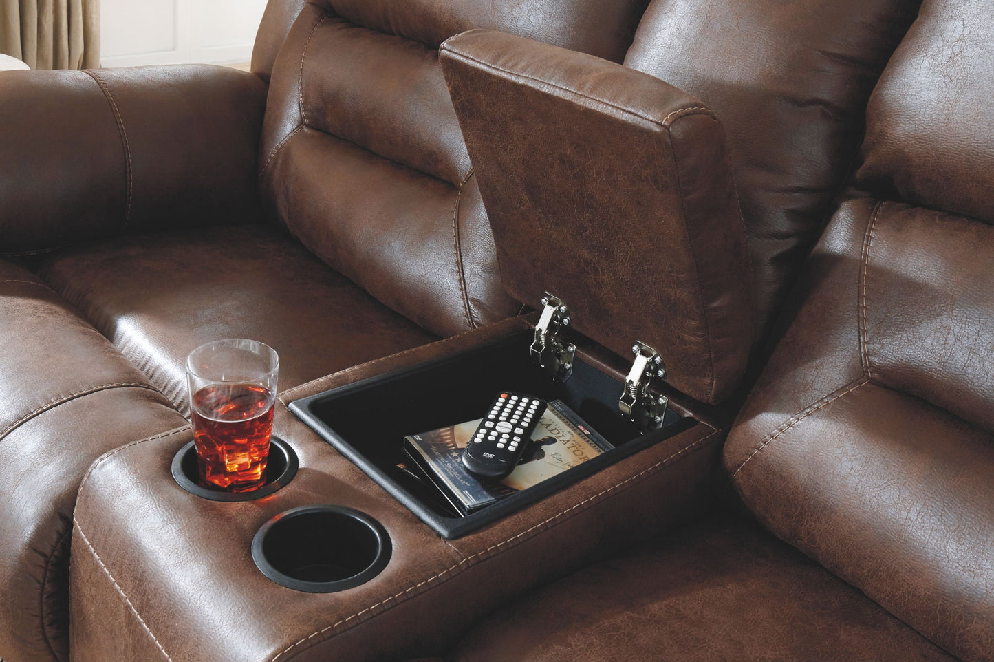Stoneland - Power Reclining Living Room Set - Hornell Furniture Outlet