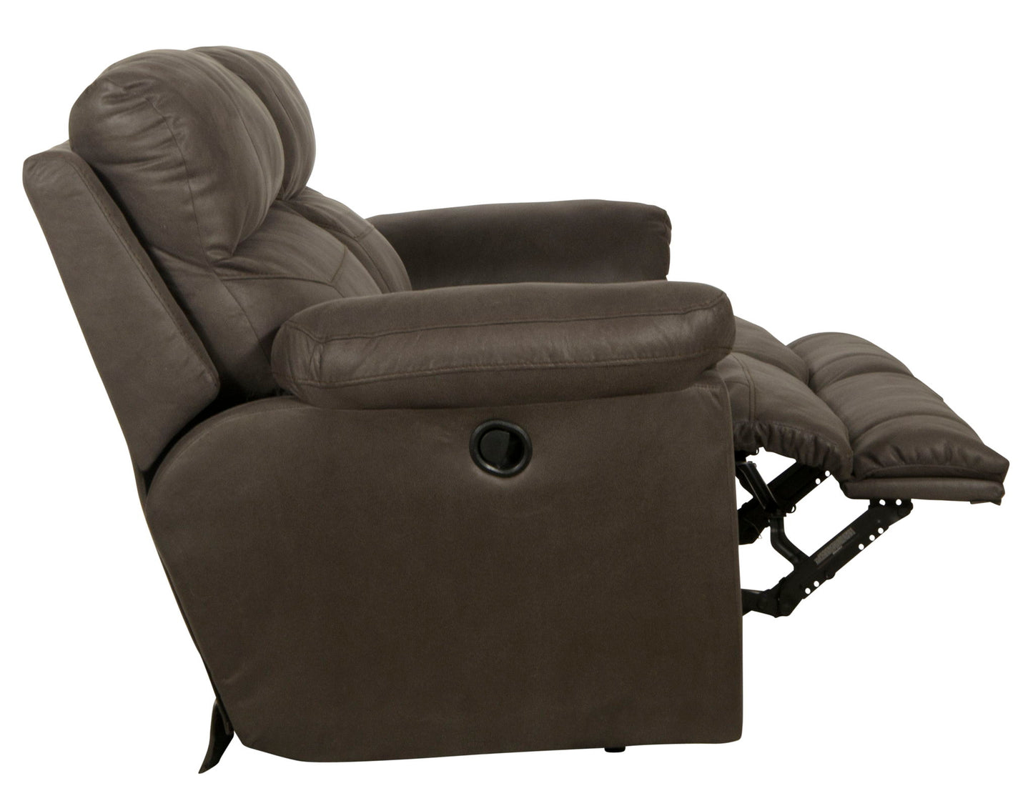 Atlas - Reclining Sofa - Charcoal - Hornell Furniture Outlet