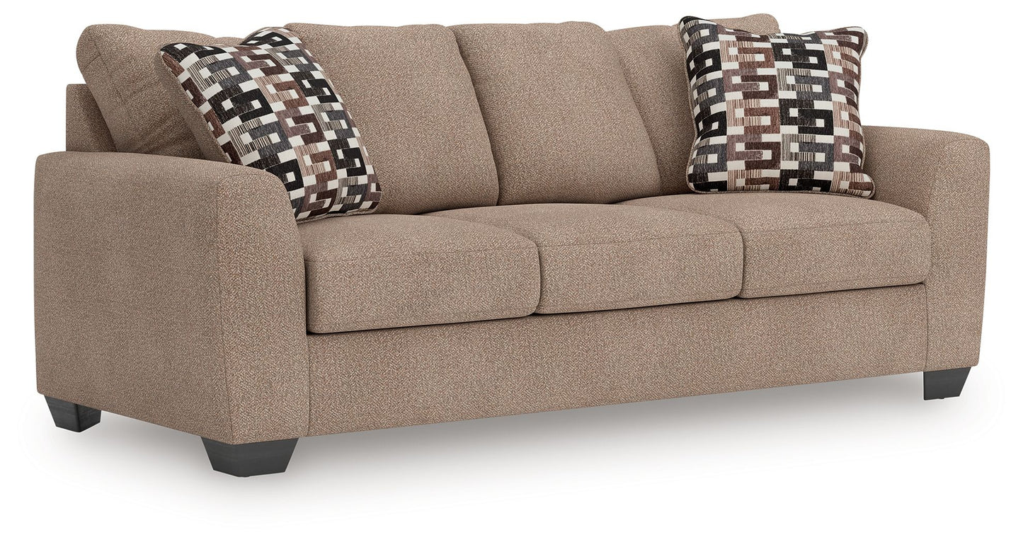 Triston - Peaks - Suede - Sofa - Hornell Furniture Outlet