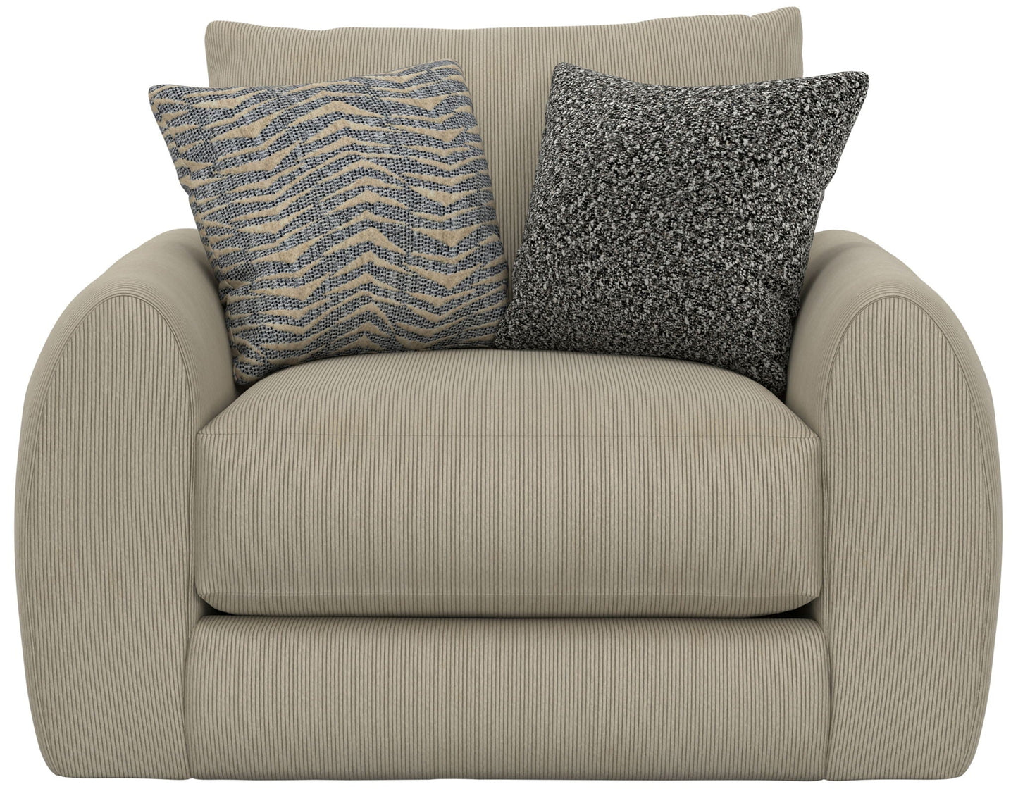 Ezra - Chair 1/2 - Twine - Hornell Furniture Outlet