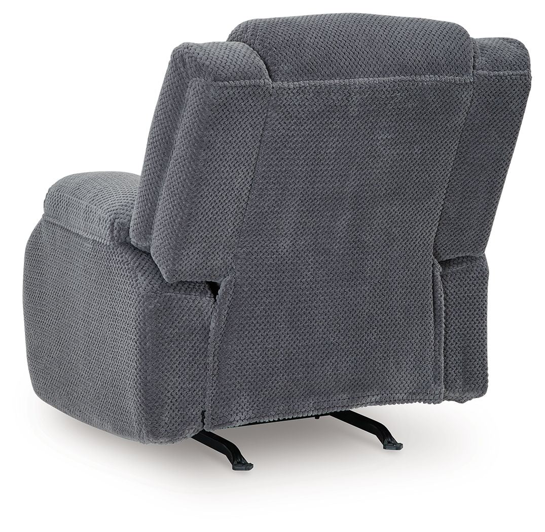 Observation - Steel - Power Rocker Recliner - Hornell Furniture Outlet