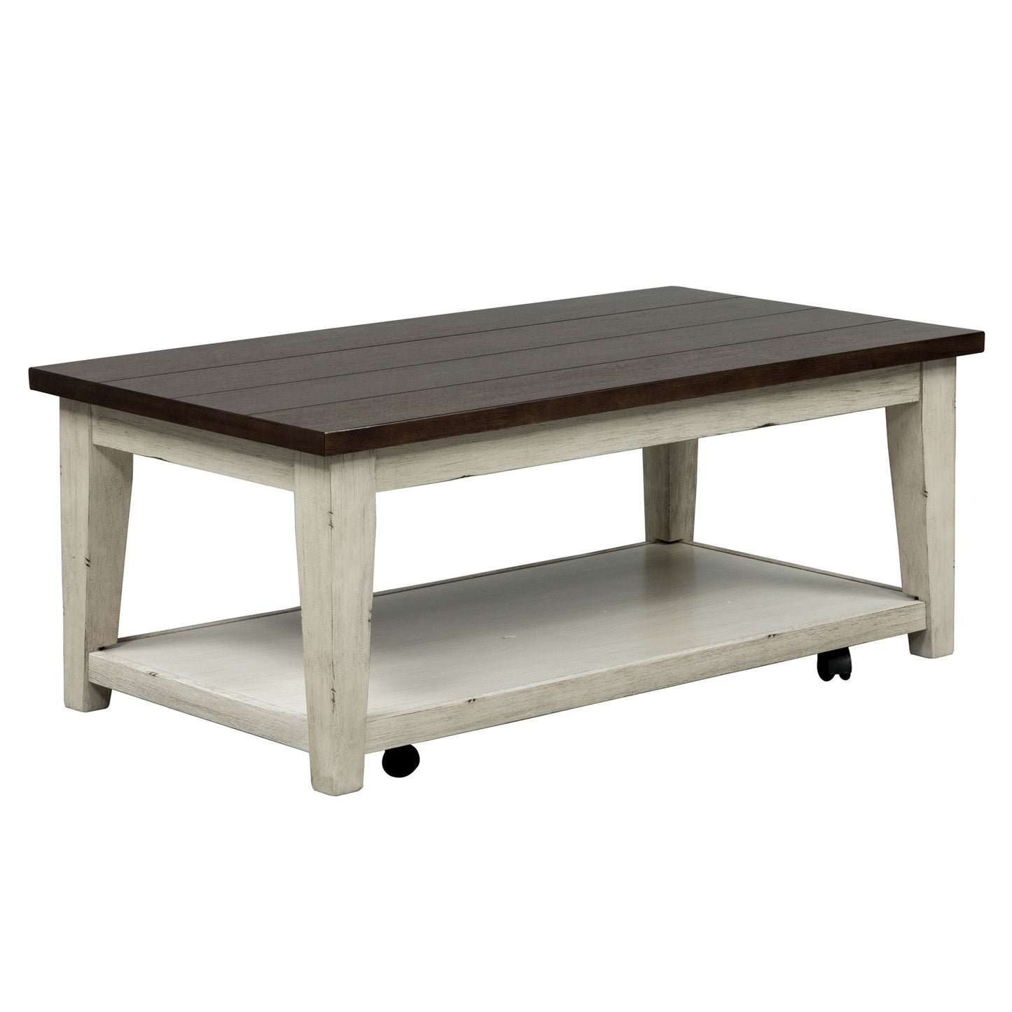 Arden Road - Rectangular Cocktail Table - Satin Cherry - Hornell Furniture Outlet