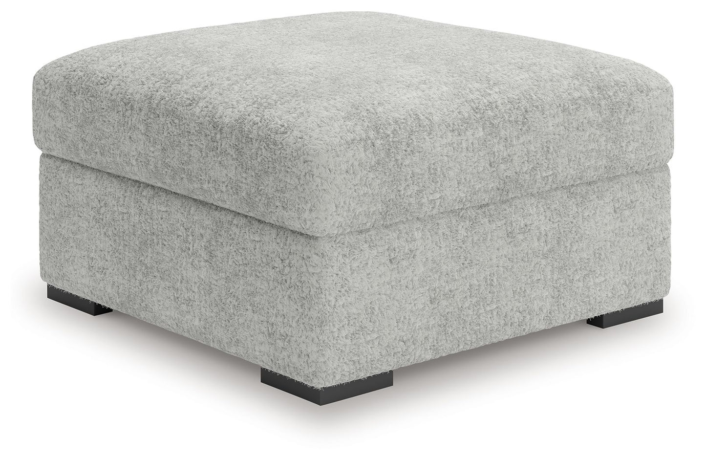 Cuddle Plush - Arctic - Oversized Accent Ottoman - Hornell Furniture Outlet