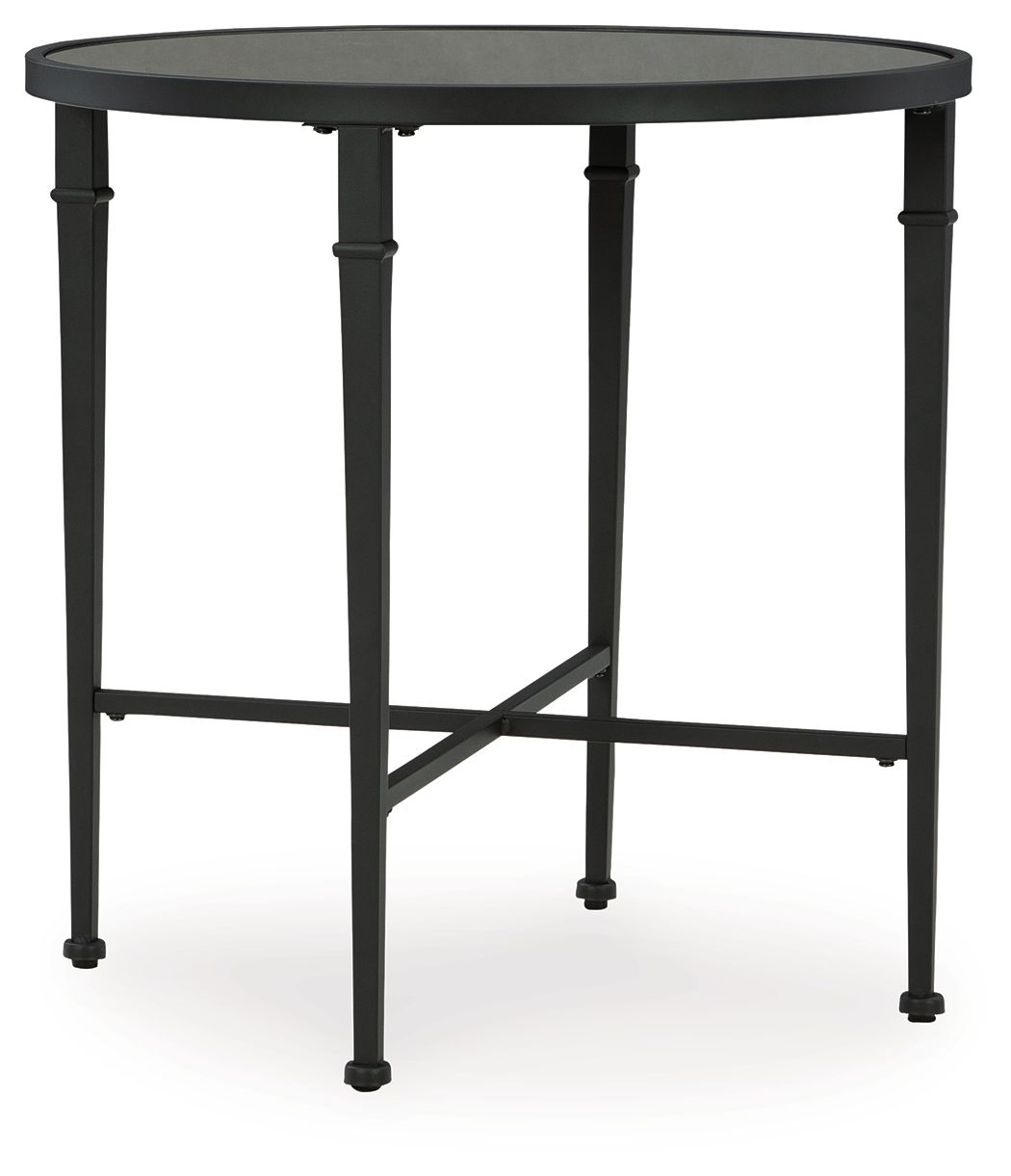 Cadeburg - Black - Accent Table - Hornell Furniture Outlet