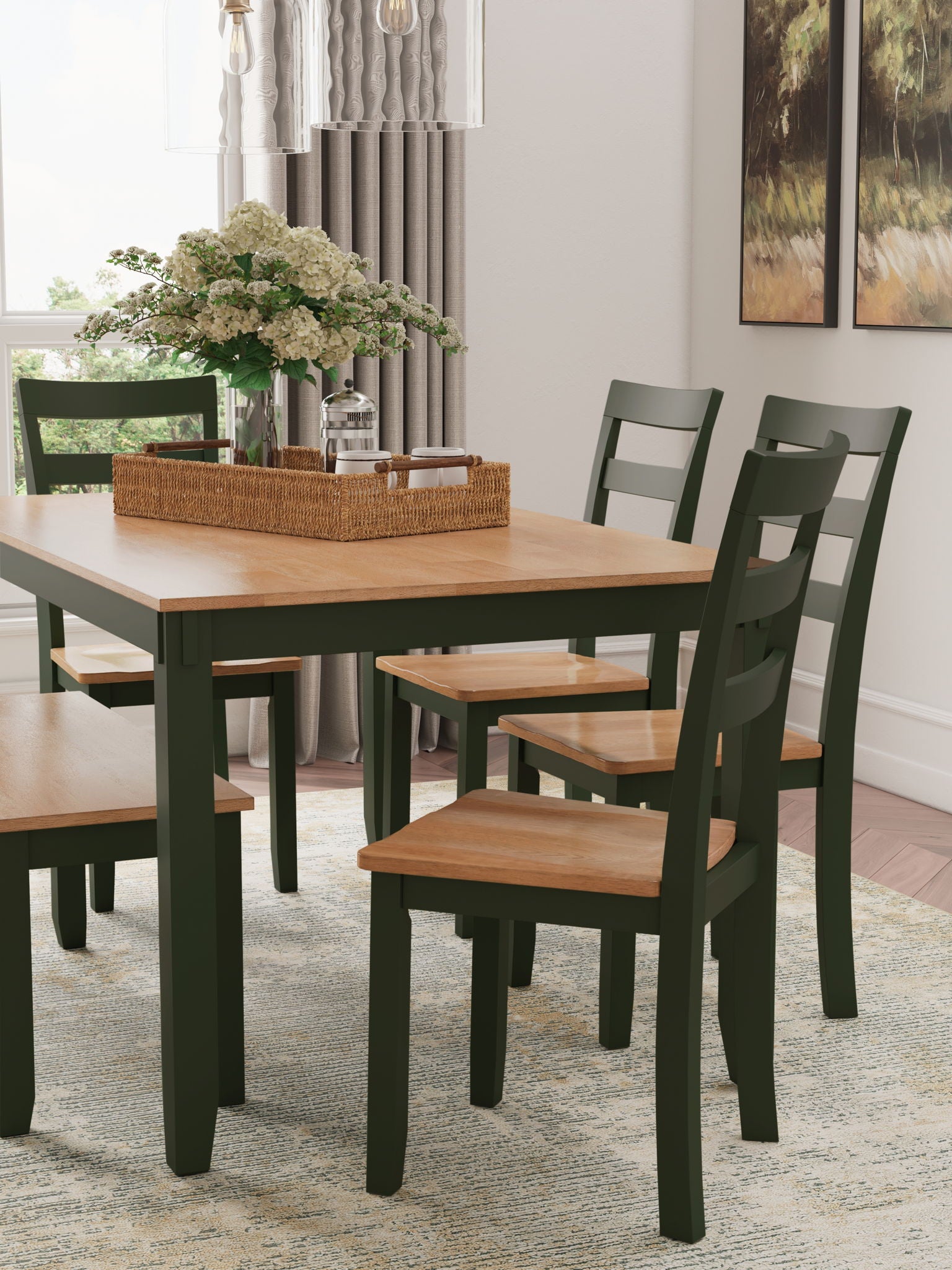Gesthaven - Dining Room Table Set - Hornell Furniture Outlet