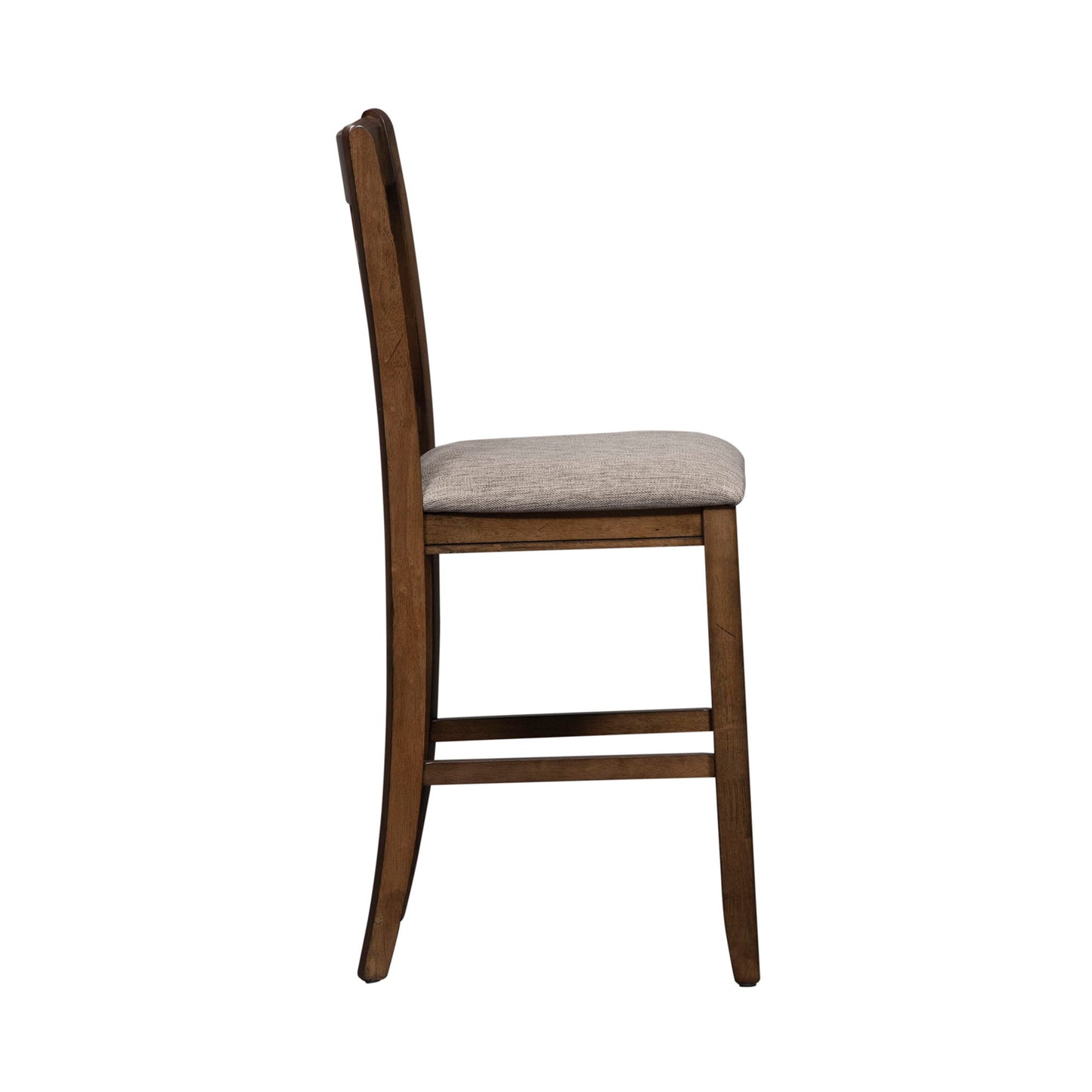 Santa Rosa - Lattice Back Counter Chair - Light Brown - Hornell Furniture Outlet