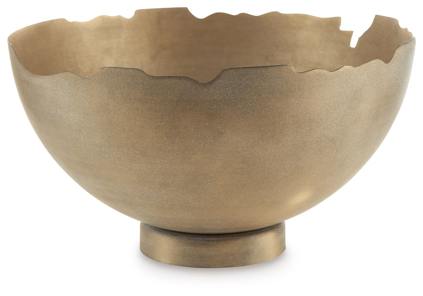 Maura - Antique Gold Finish - Bowl - Hornell Furniture Outlet