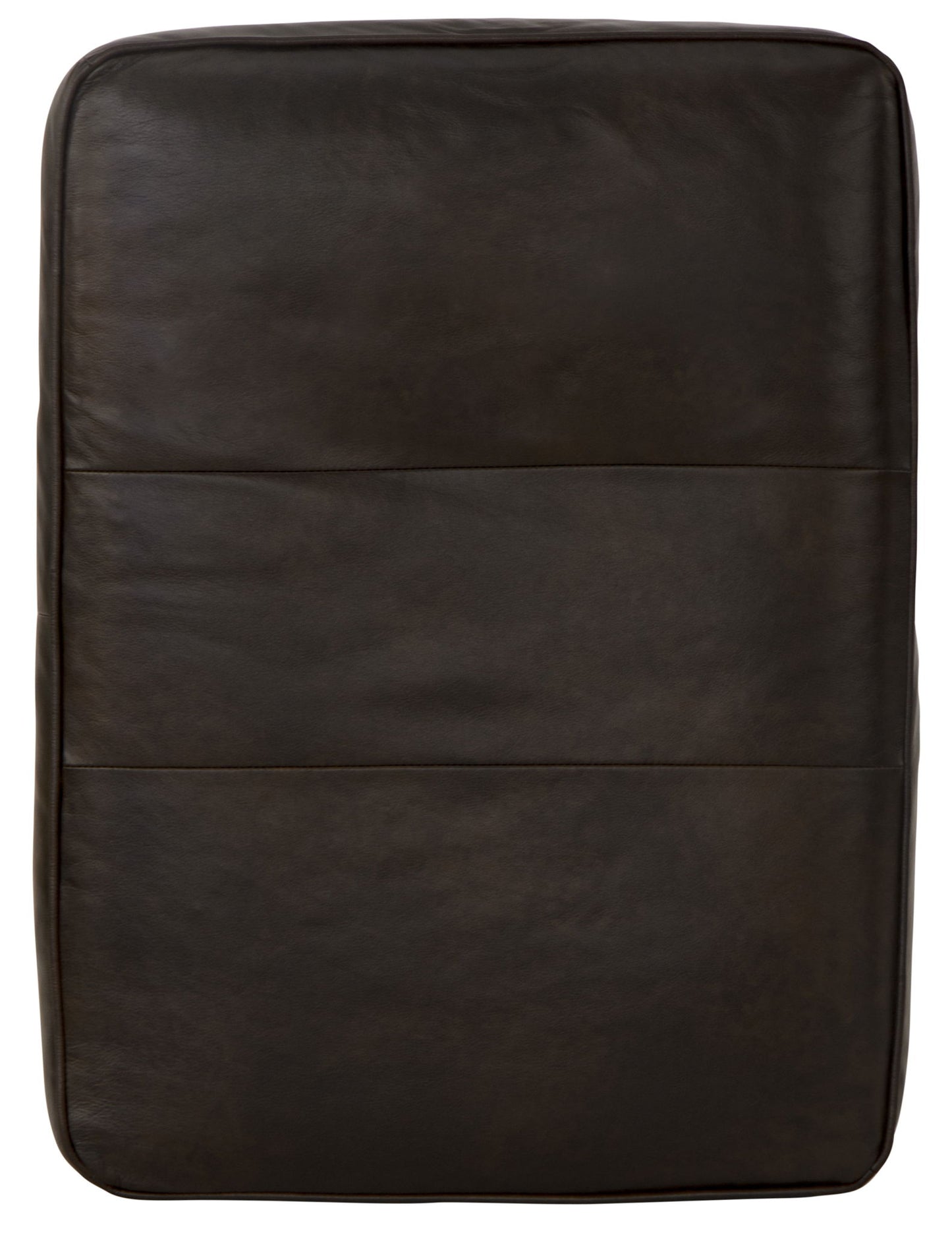 Roberto - Leather Ottoman - Cocoa - Hornell Furniture Outlet