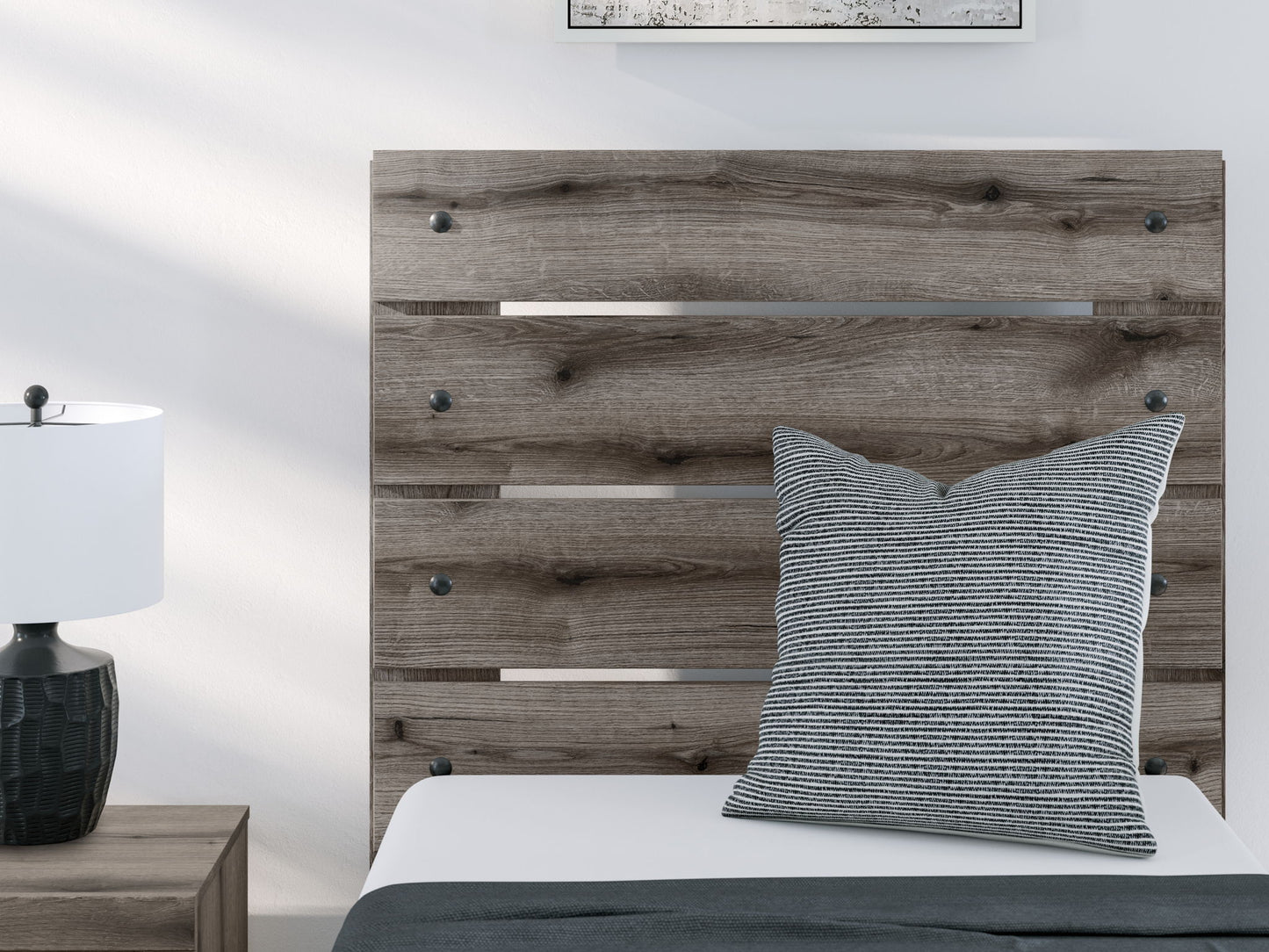 Graystorm - Panel Bed - Hornell Furniture Outlet