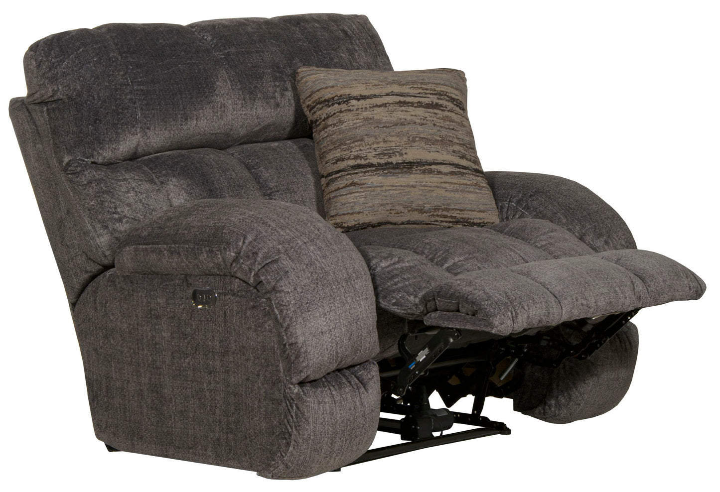 Ashland - Power Lay Flat Recliner - Hornell Furniture Outlet