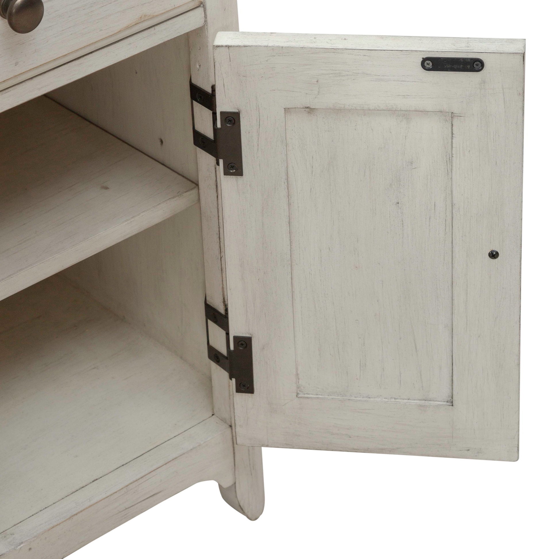 79" Fireplace TV Console - Medium Brown - Hornell Furniture Outlet