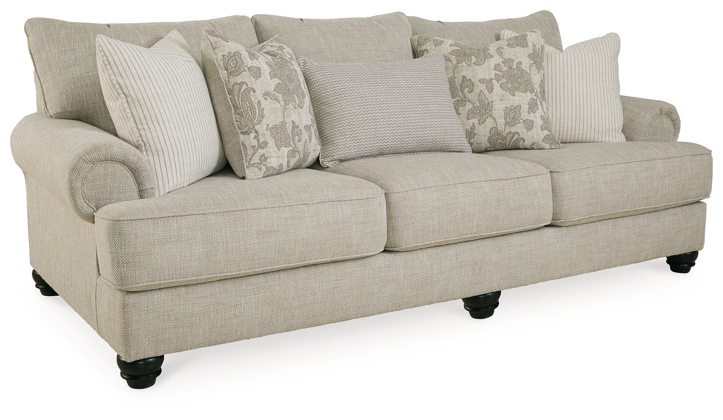 Asanti - Sofa - Fog - Hornell Furniture Outlet