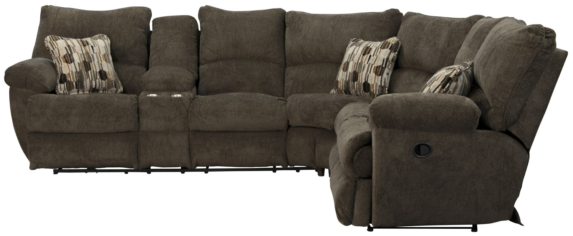 Elliott - Reclining Sectional - Hornell Furniture Outlet