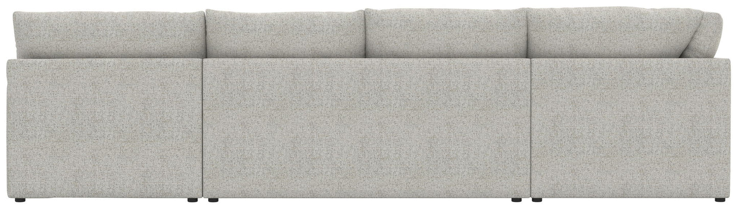 Tori - Sectional With Comfort Coil Seating And Accent Pillows Included - Hornell Furniture Outlet