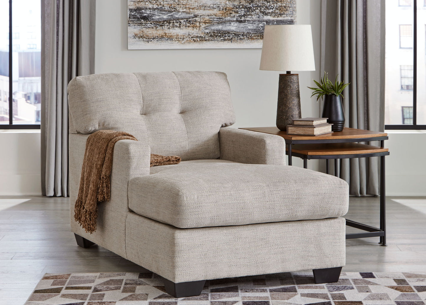 Mahoney - Chaise - Hornell Furniture Outlet