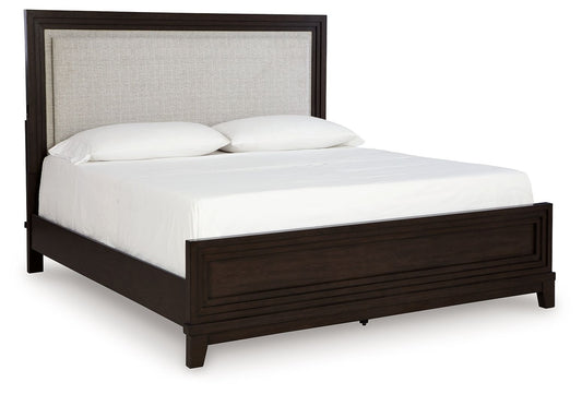 Neymorton - Upholstered Panel Bed - Hornell Furniture Outlet